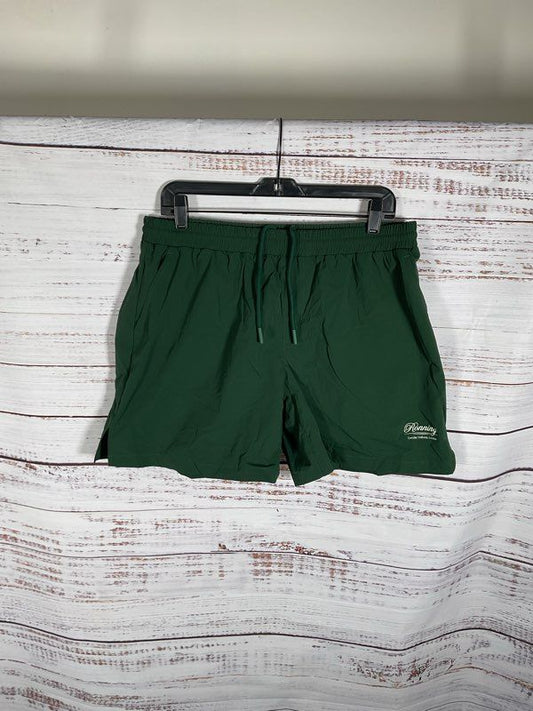 Men's Ronning Everyday Uniform London Green Nylon Shorts Size L