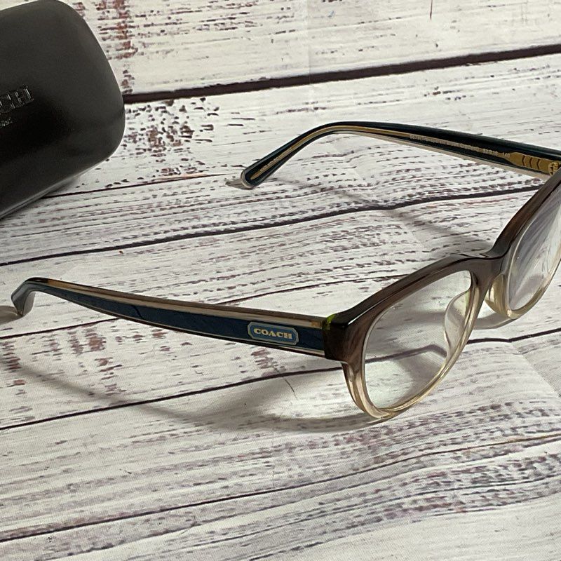 COACH HB-6187 Women's Brown Gradient Eyeglasses- 52[ ]18 140 (FRAMES ONLY)