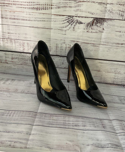 Women's Ted Baker Black Patent Leather Pump Size 40 US 9