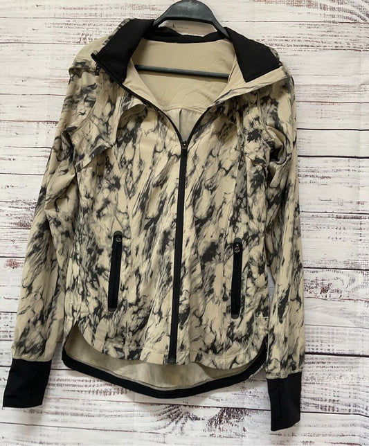Women's Lululemon Black/Beige Jacket w/hood Size XS/S