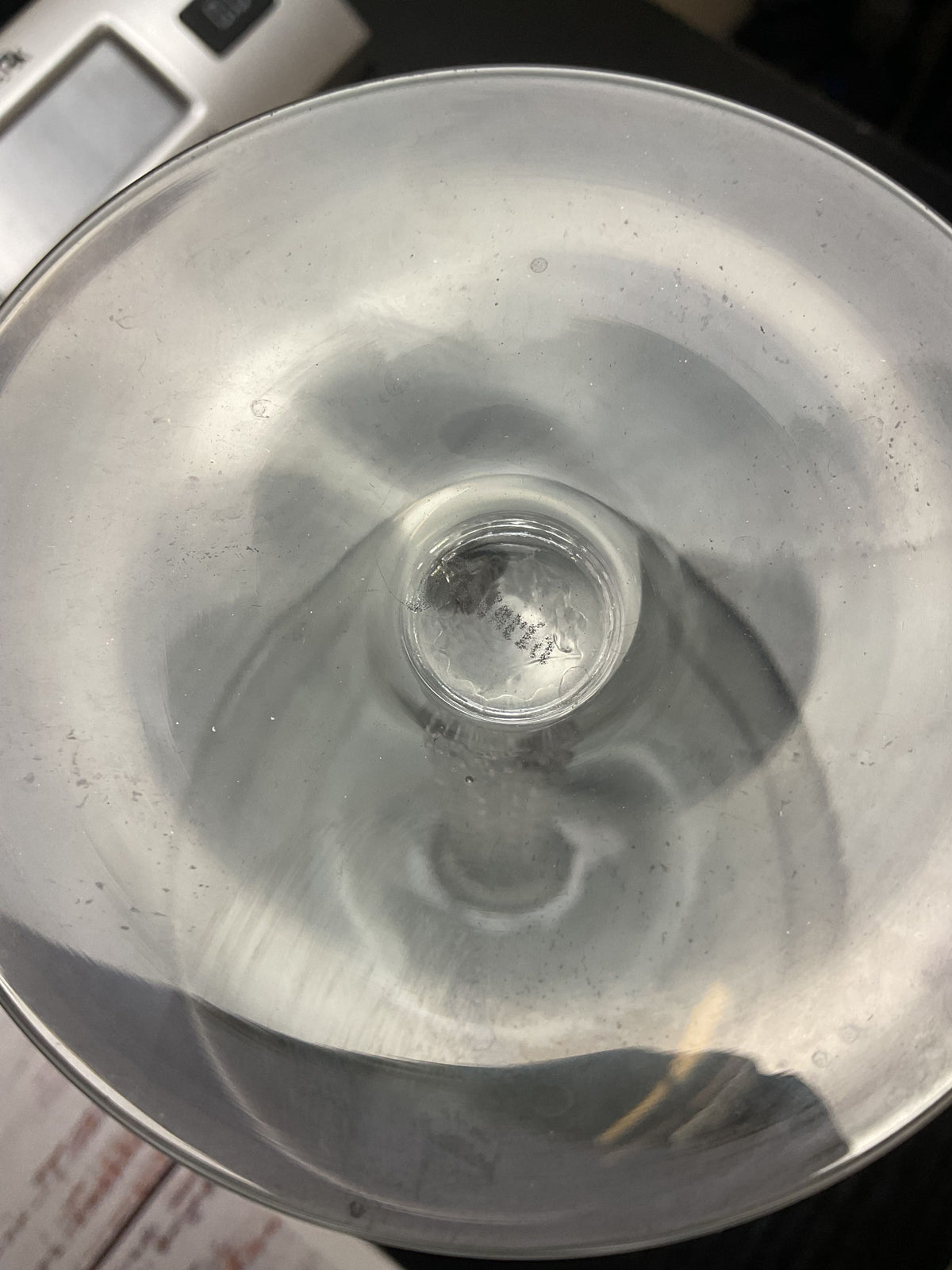 Fostoria Pair Of Champagne Coupes Gray Glass