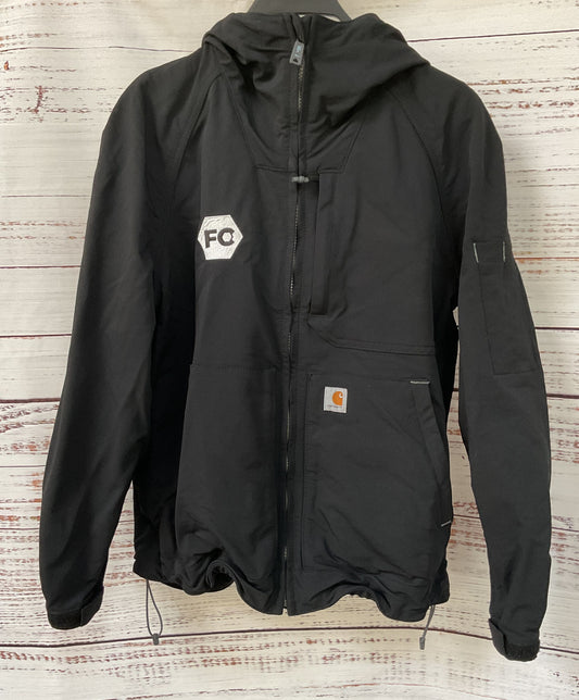 Carhartt Super Dux Women's Black Hooded Jacket Size M OJ5343-W