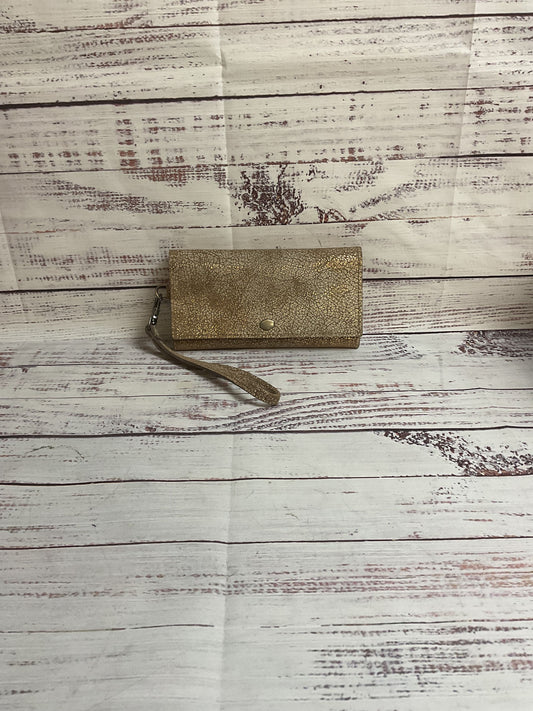 Kim White Gold Glitter Clutch Purse Clutch