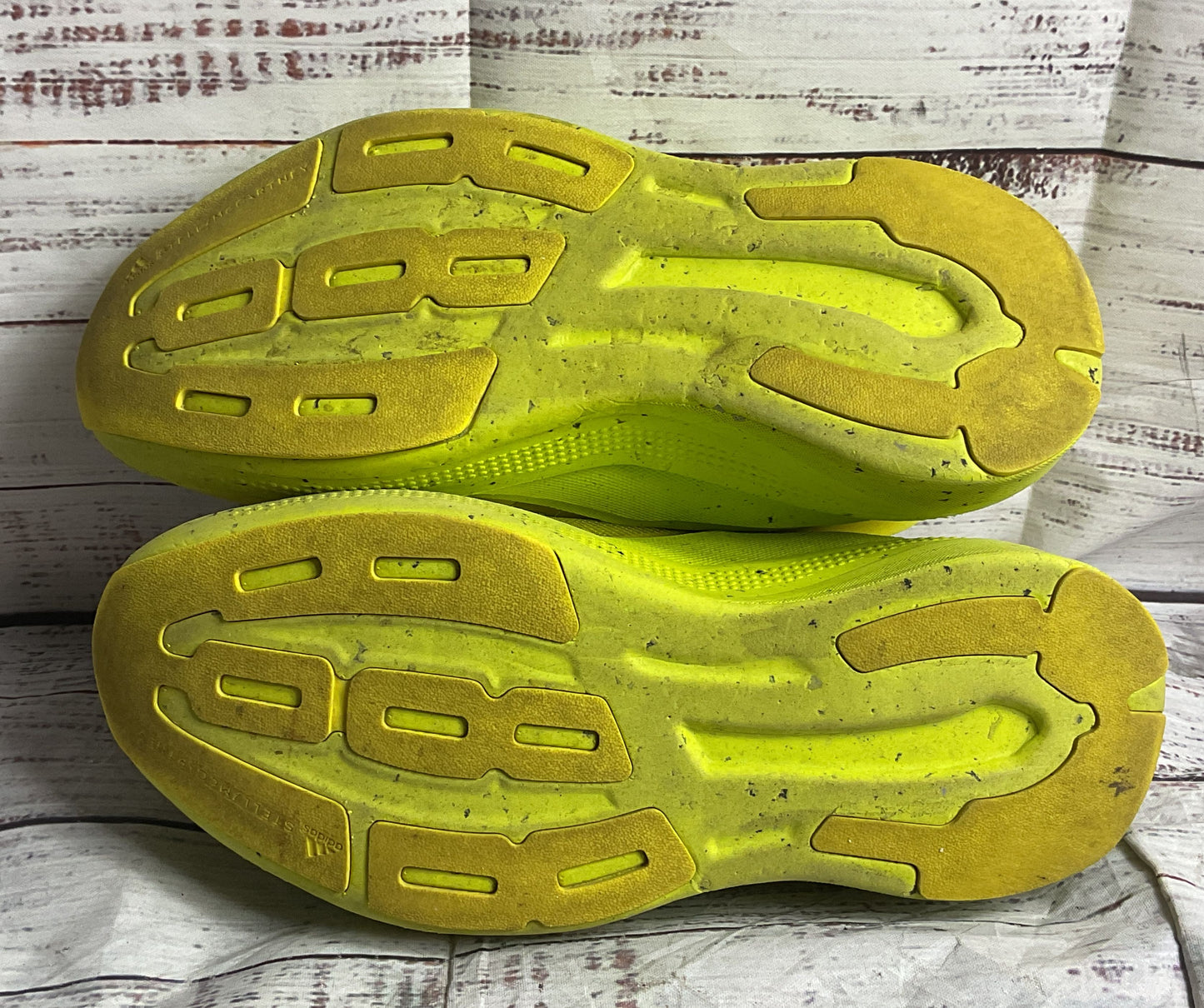 Adidas by Stella McCartney Women's Earthlight Sneakers Neon Yellow 5.5