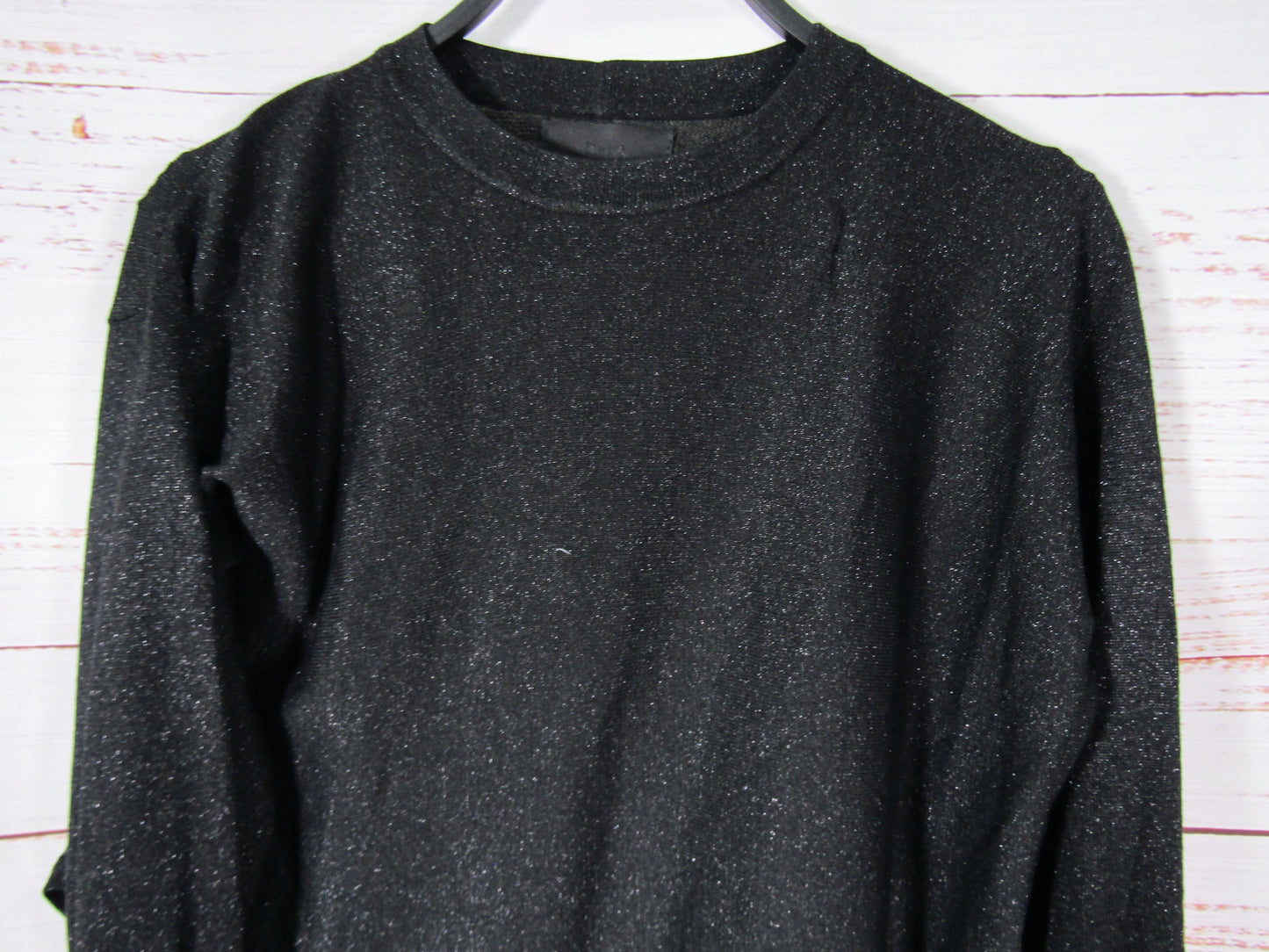 RtA Women's Black Long Sleeve Asymmetrical Blouse Size XS