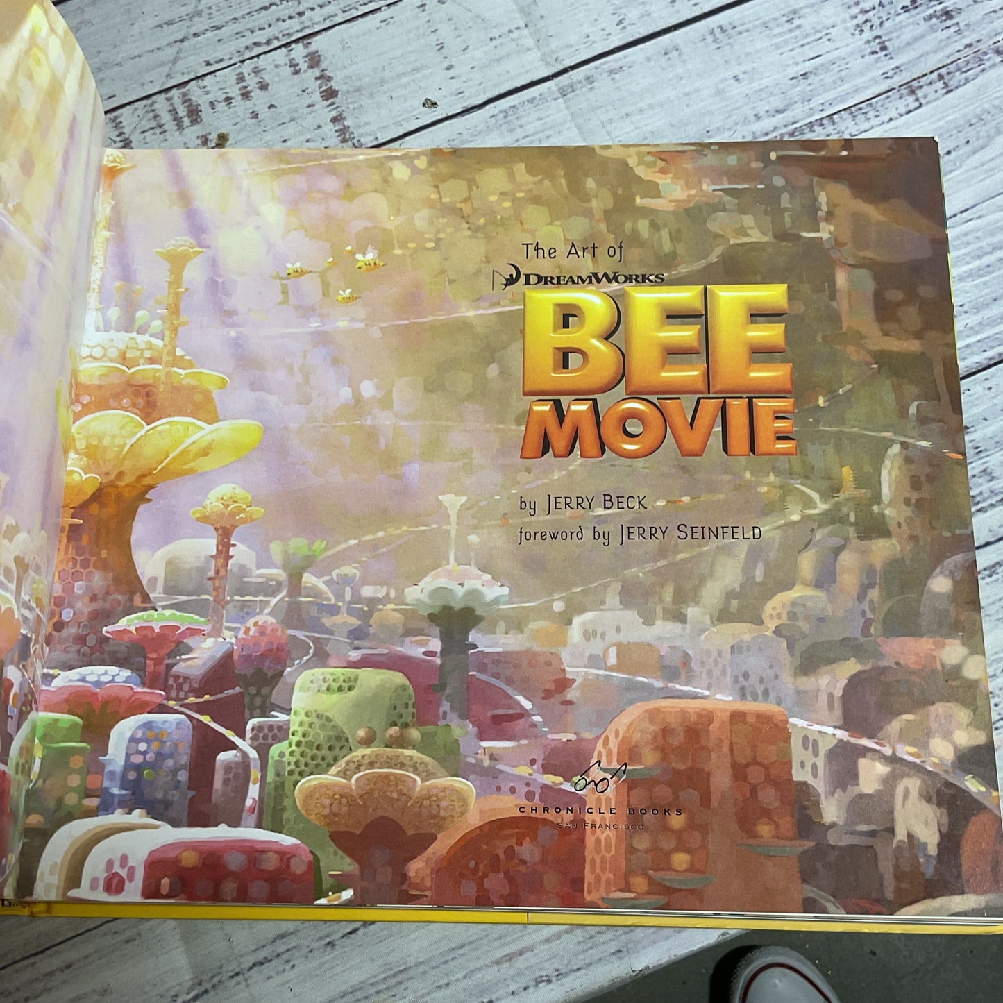 The Art of Dreamworks Bee Movie Book by Jerry Beck