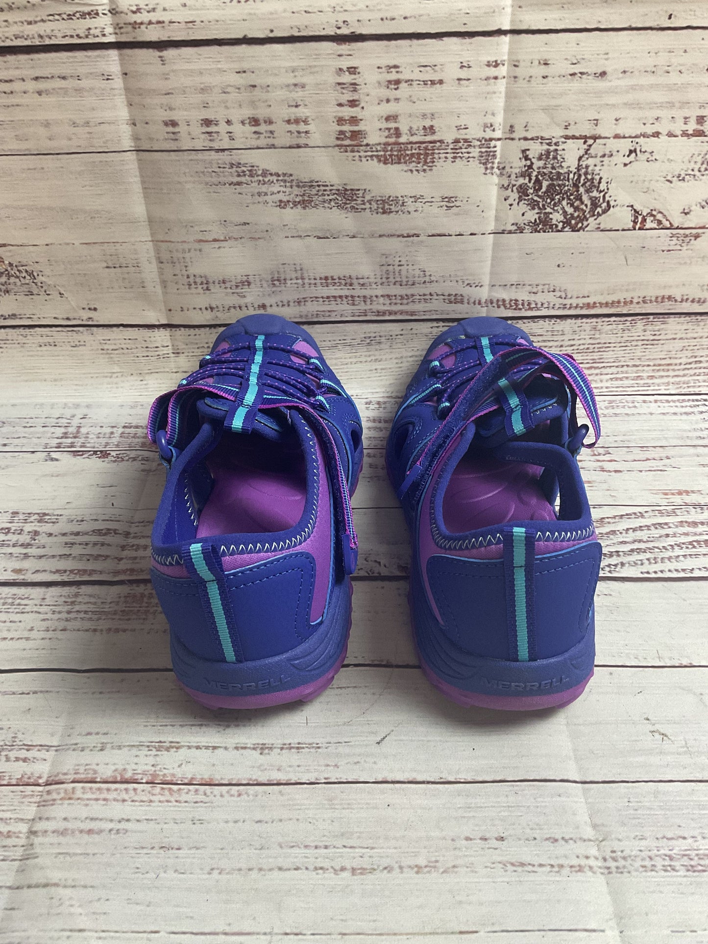 Merrell Indigo/Purple Closed Toe Sandal NWOB Size 5M