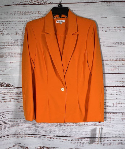 NWT Nanette Lepore Orange Blazer Size 6 Retail $128