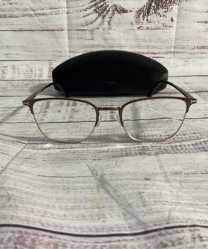 TOM FORD TF 5453 049 BROWN EYEGLASSES FRAMES 54-20 With Case Frames Only