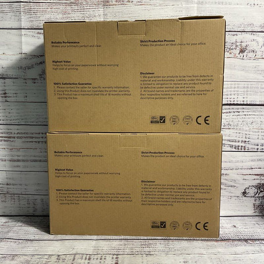 Bundle of 2 NOB MxVol Dr730 Compatible Ink & Toner Drum Units