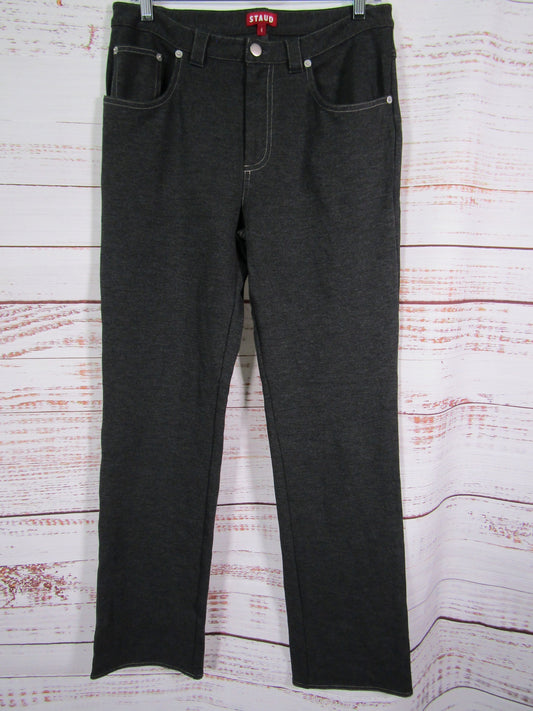 Staud Women's Gray Jegging Pants Size 4