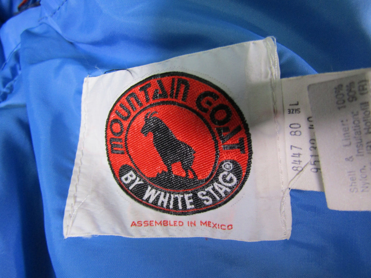 Vintage Mountain Goat by White Stag Men's Blue Jacket Size L