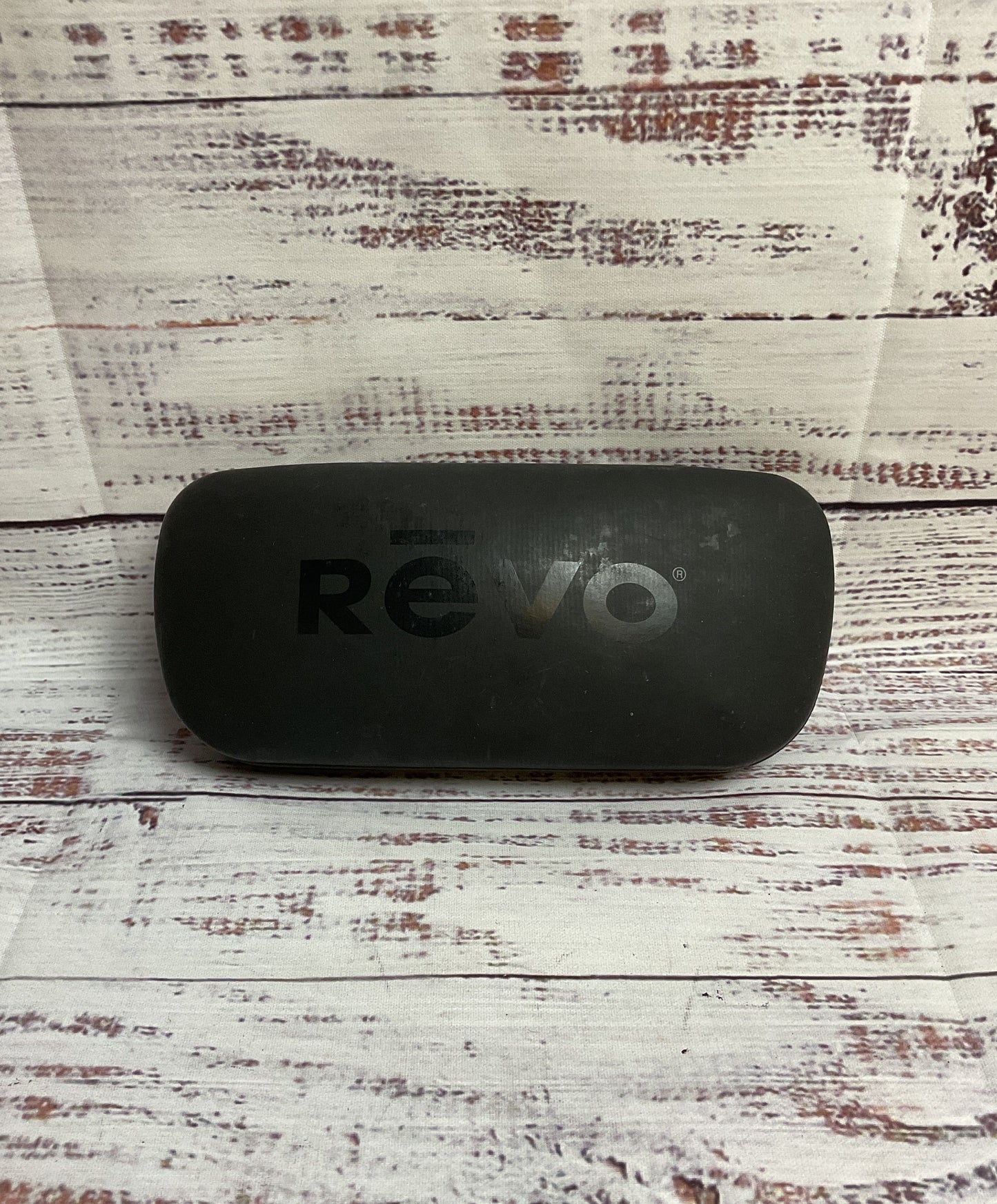 Revo Men's Black Polarized LMB Sunglasses and Protective Hard Case