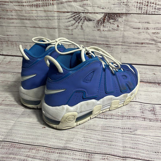 Nike Air More Uptempo Medium Blue Hi Top Basketball Sneaker Kid's Size 6.5Y