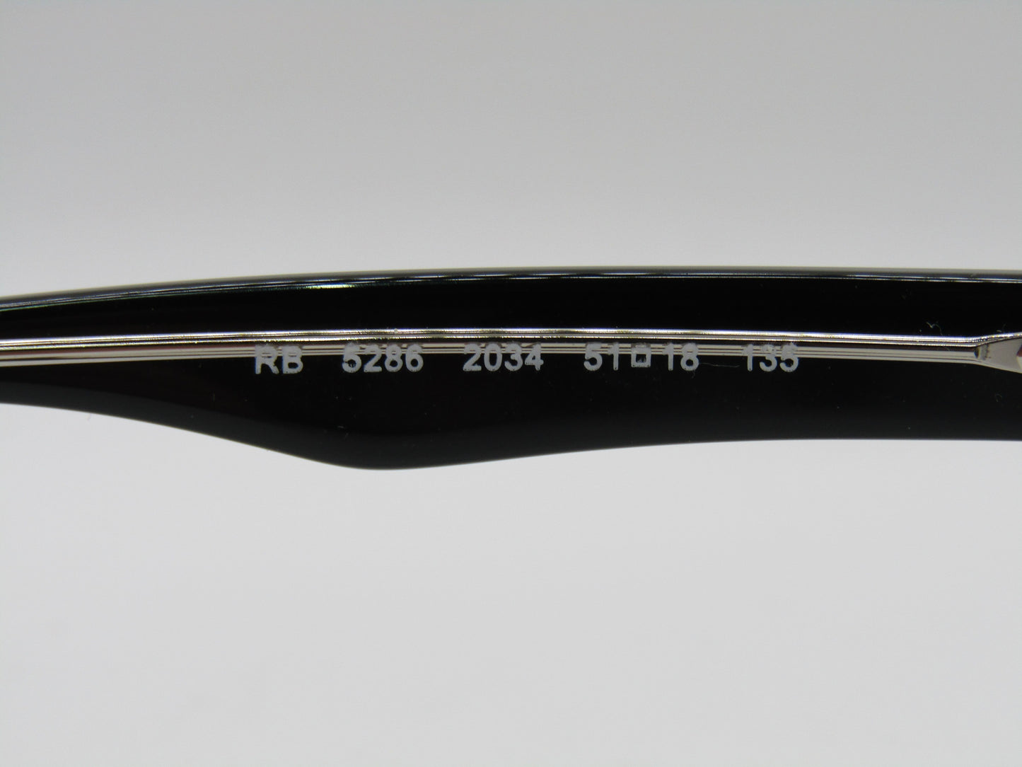 Ray-Ban RB5286 Black Rectangular Eyeglasses Frame 2034