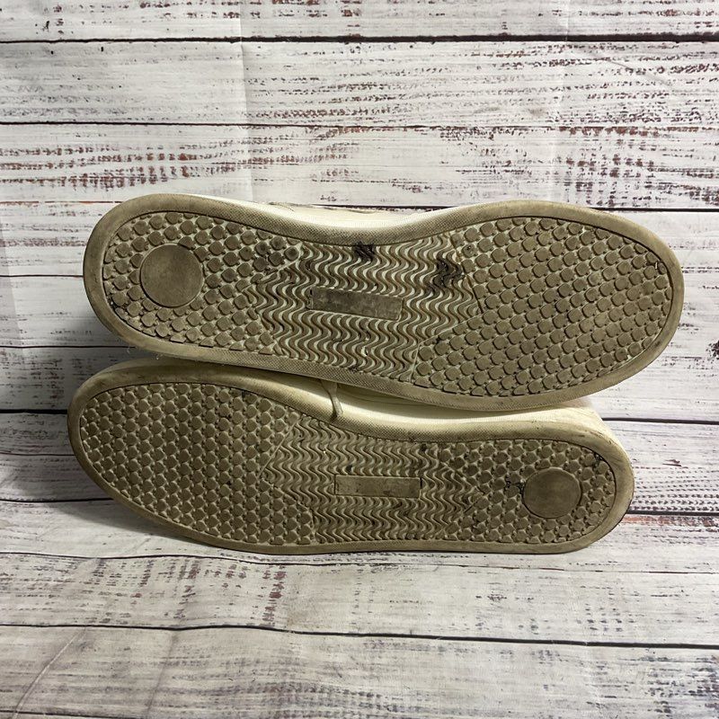 Reason Flaming Skull Cream Hi Top Sneaker Casual Shoe Men's 12