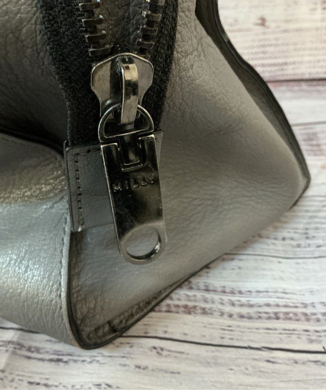 Women's Milly Gray Leather Handbag GREAT CONDITION!!