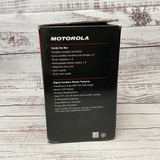 Motorola Digital Cordless Phone L603m Lot of 2 Handsets