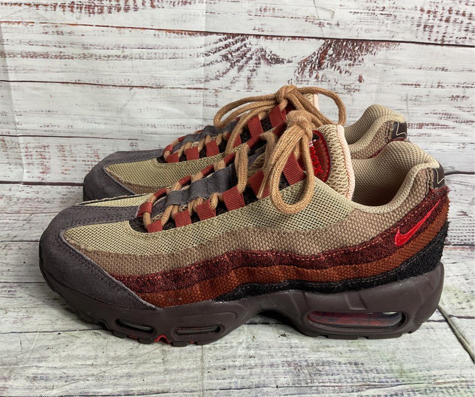 Nike Women's Air Max 95 Anatomy of Air Spine Sneakers Multicolor 9
