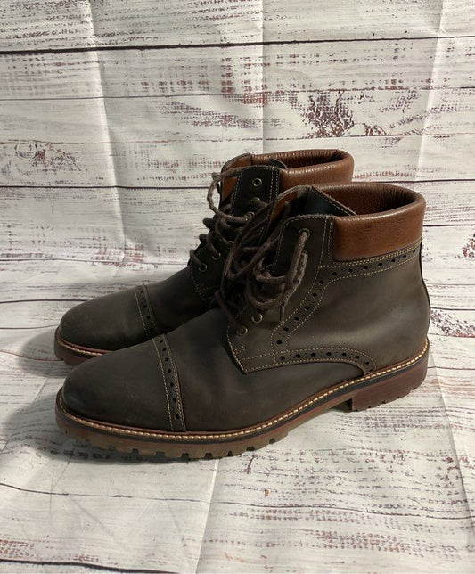 Warfield & Grand Presidio Tip 113806 Gentleman’s Brown Leather Boots Size 10