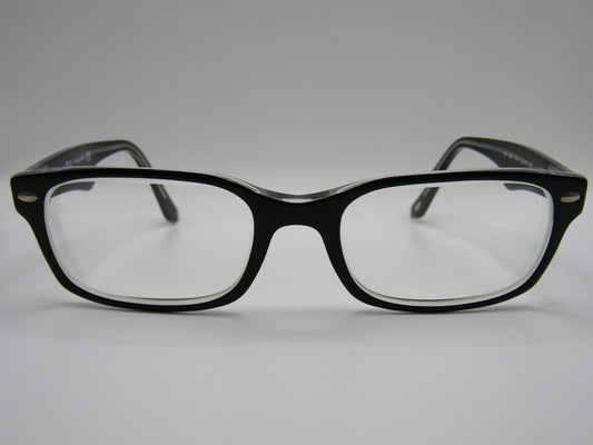 Ray-Ban RB5206 Black Square Eyeglasses Frame