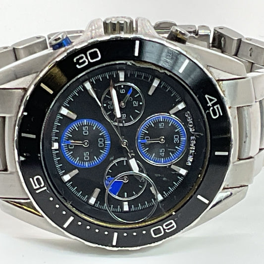 MICHAEL KORS MK-8462 Men's Jetmaster Chronograph Watch- 7.5" (NEEDS BATTERY)