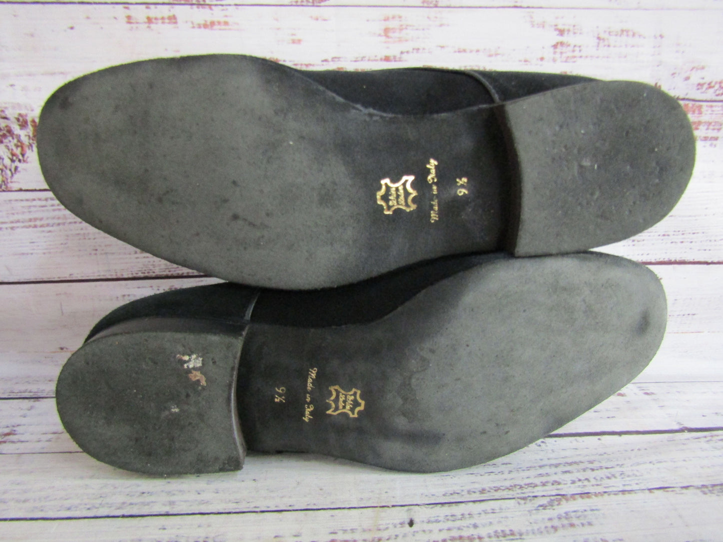 Werner Kern Modena Men's Black Suede Oxford Dancing Shoes Size 9.5