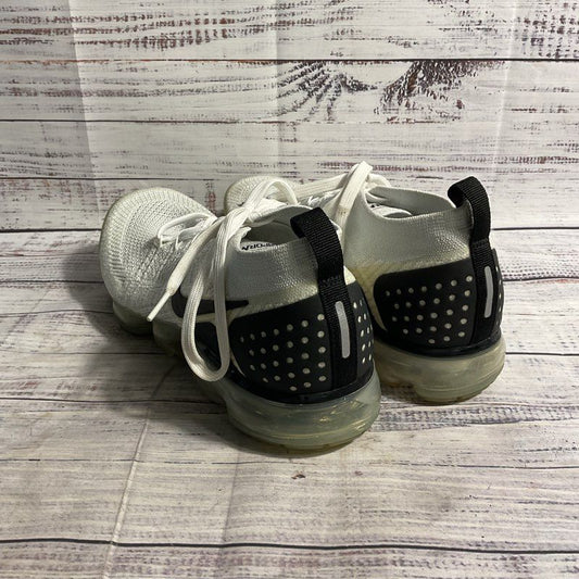 Nike Vapormax Flyknit 2 Orca White/Black White Athletic Sneakers Men's 11.5