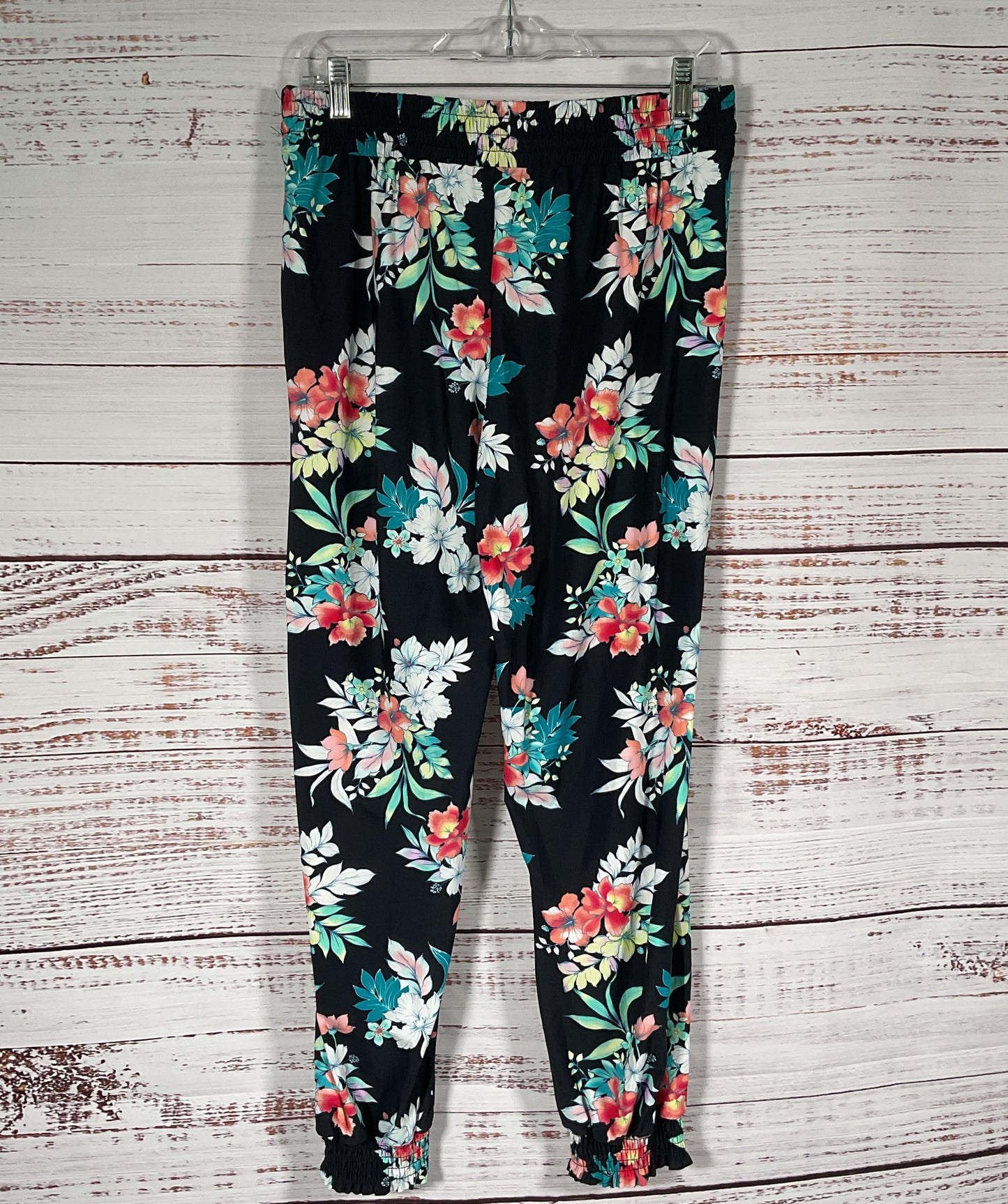 Tommy Bahama Floral Springs Beach Swim Cover-Up Jogger Pants Multicolor S