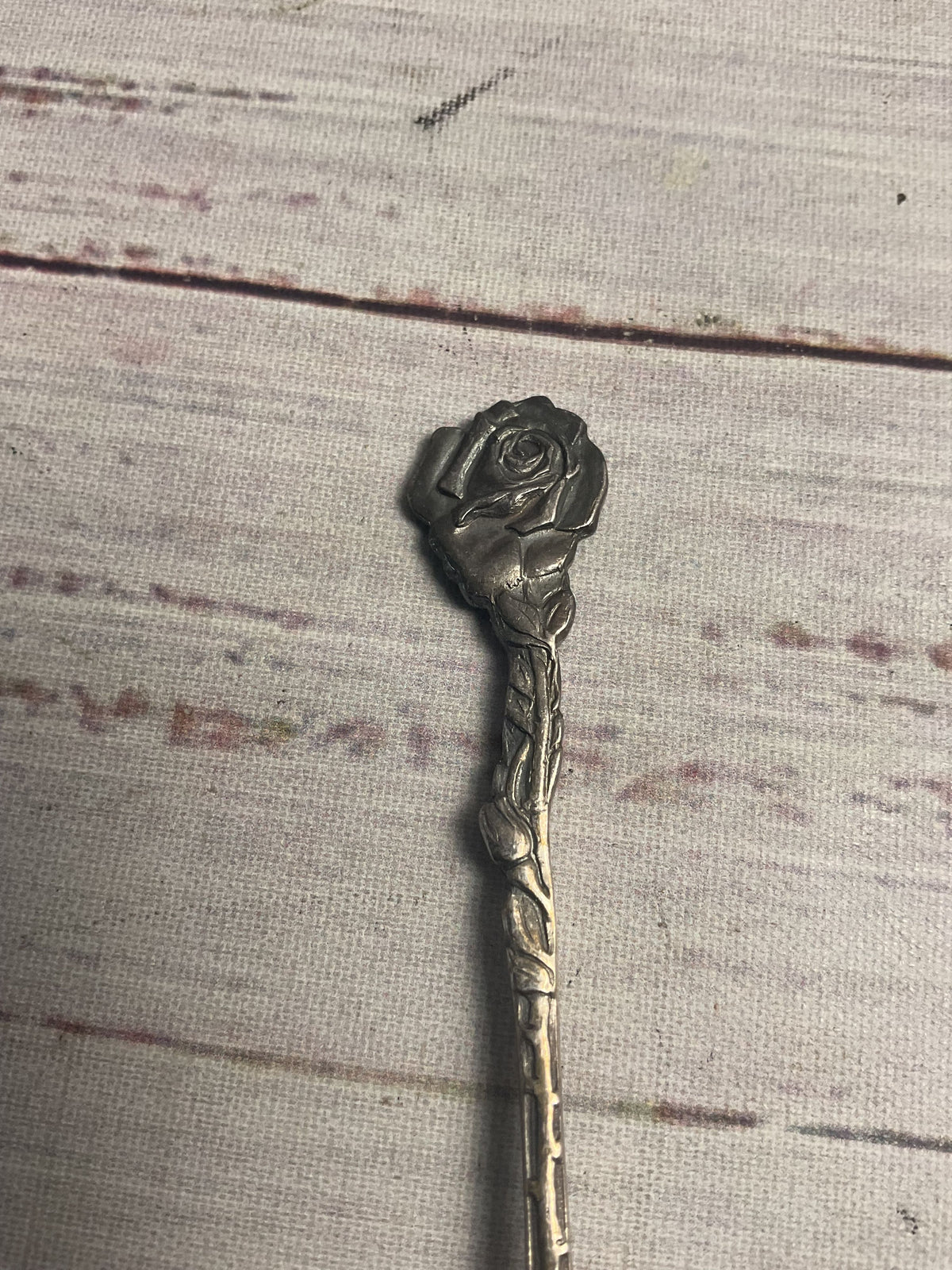 Pair Of Silver Plated Rose And Seahorse Sugar Spoons Spain and Holland