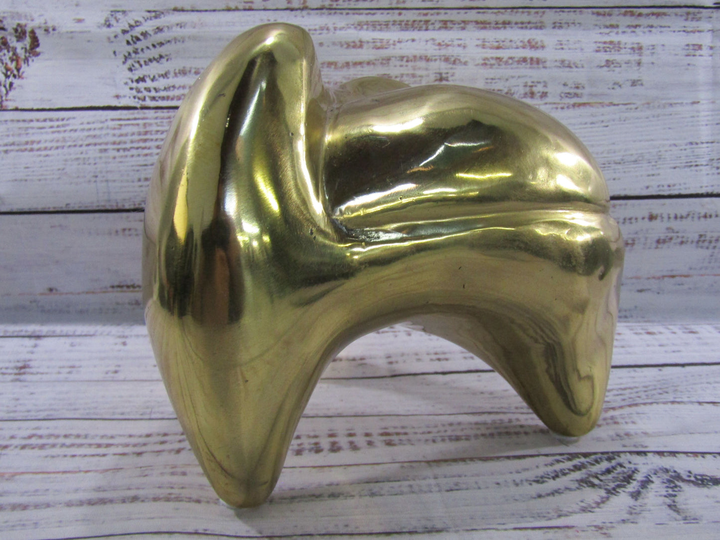 Noir Alien Brass Sculpture