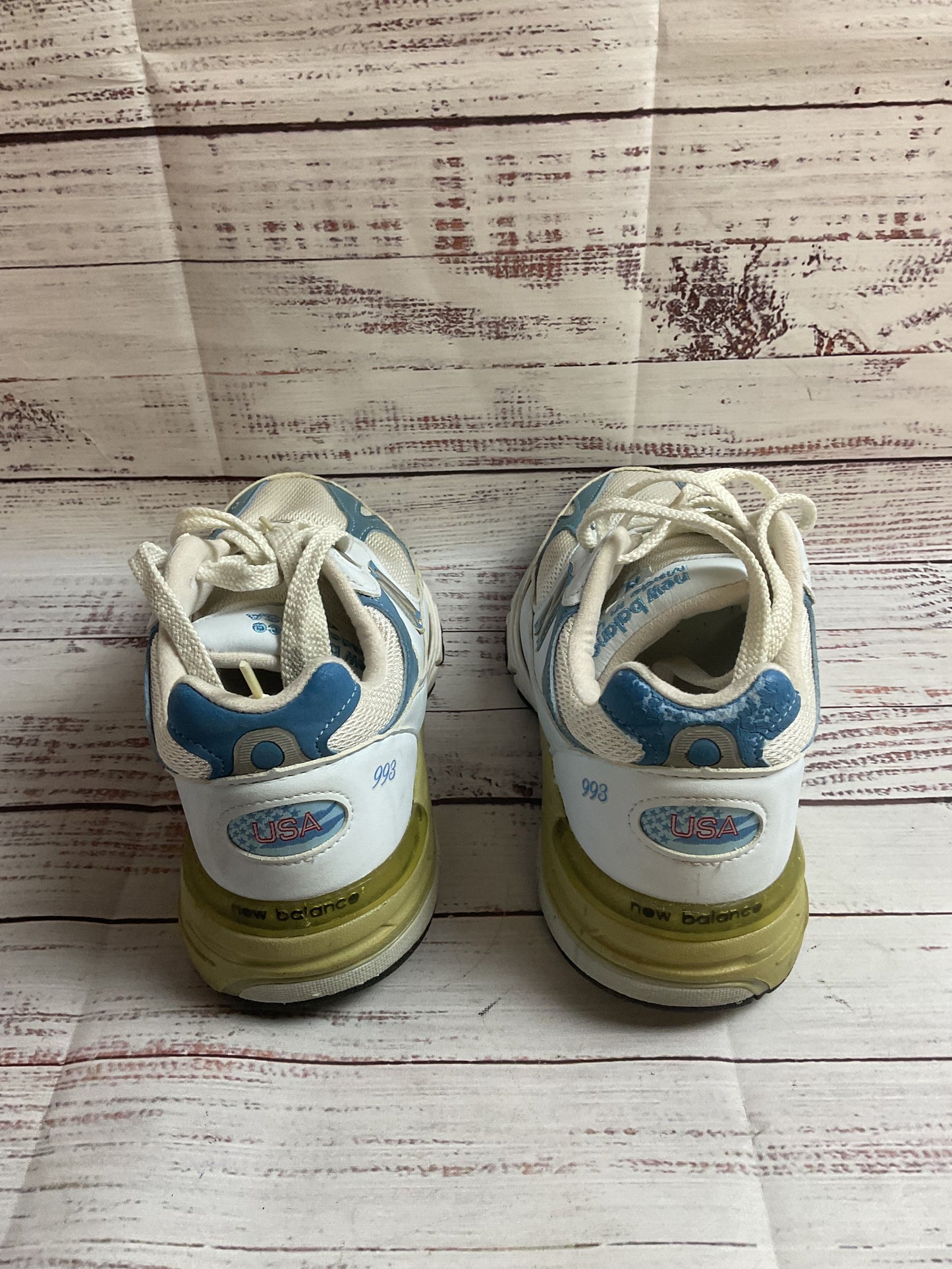 New Balance 993 Heritage Collection White Sneaker Shoes Men 7