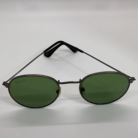VTG. RAYNOLD BANDIDOS Green Lens Gunmetal Frame Sunglasses (MINOR SCUFF MARKS)