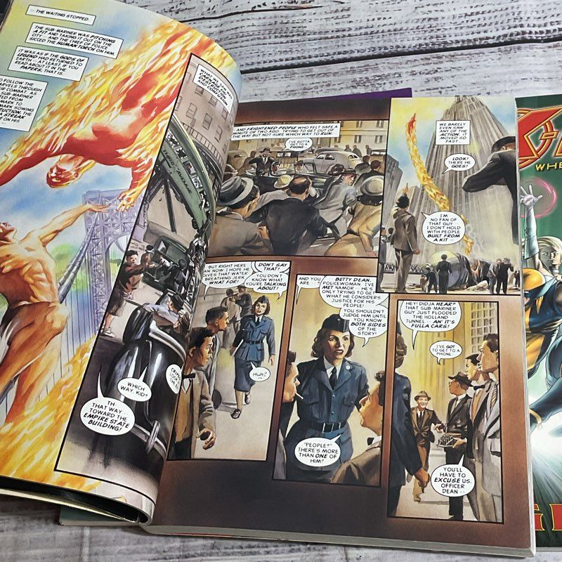Lot Of 3 Marvel TPB Comics (Astonishing X Men, Marvels Antman, Nick Fury SHIELD)