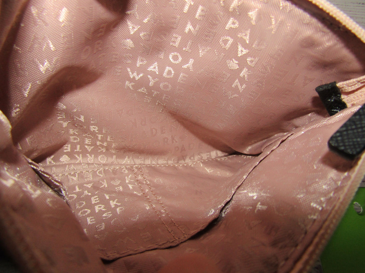 Kate Spade Mavis Street Gia Women's Rose Gold Metallic PVC Pouch