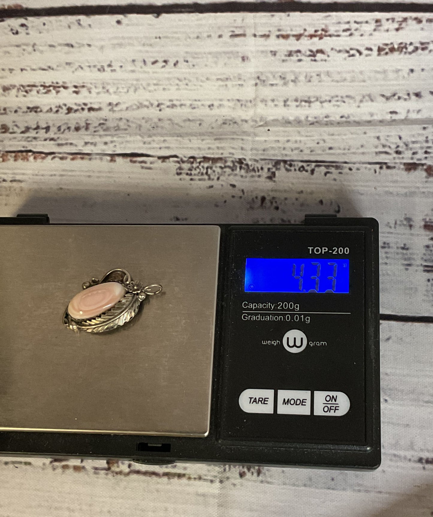 MAKI Sterling Silver Vintage Southwestern Pendant