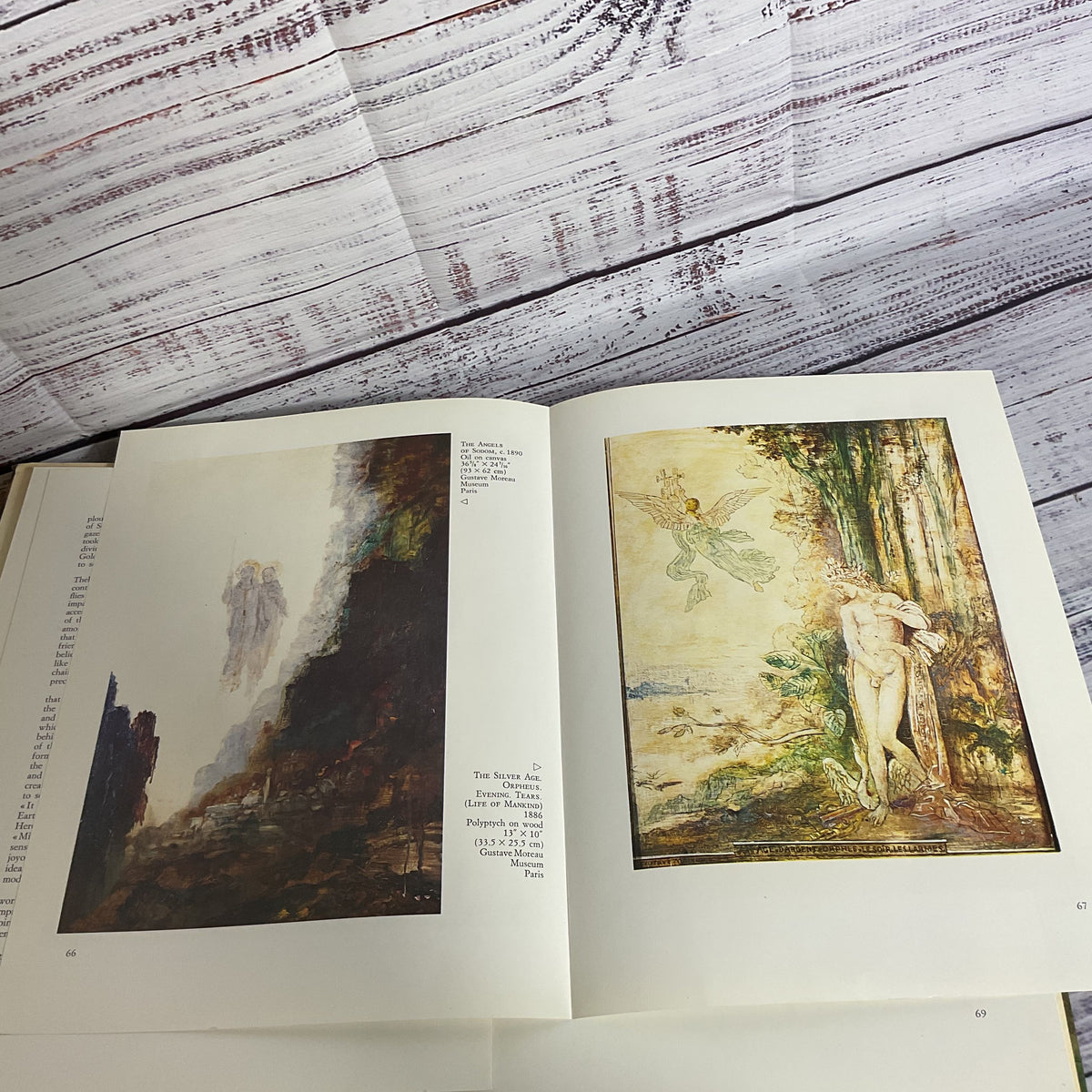 GUSTAVE MOREAU CROWN ART LIB By Jean Selz - Hardcover *FAIR CONDITION*