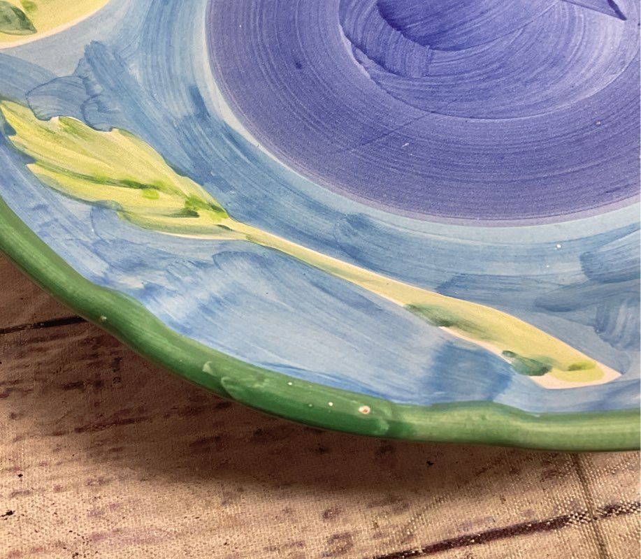 Williams Sonoma Country Fair 8" Set of 2 Salad Plates Multicolor