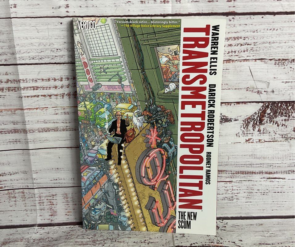Transmetropolitan Warren Ellis Darick Robertson Lot of 5 Comic Books
