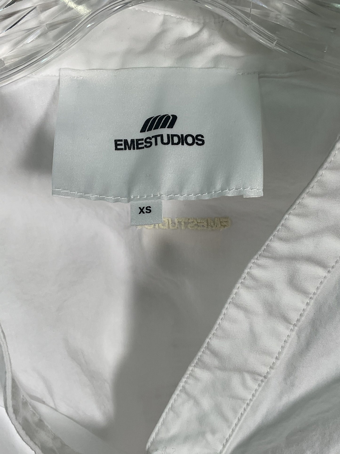 Eme Studios White Ruffled Blouse - Size XS