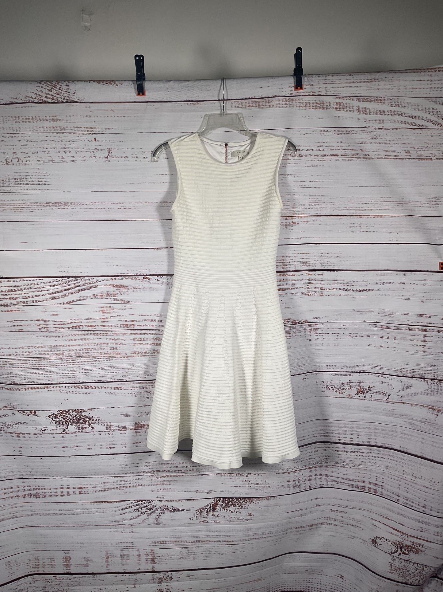 Ted Baker White Sleeveless - Size 3