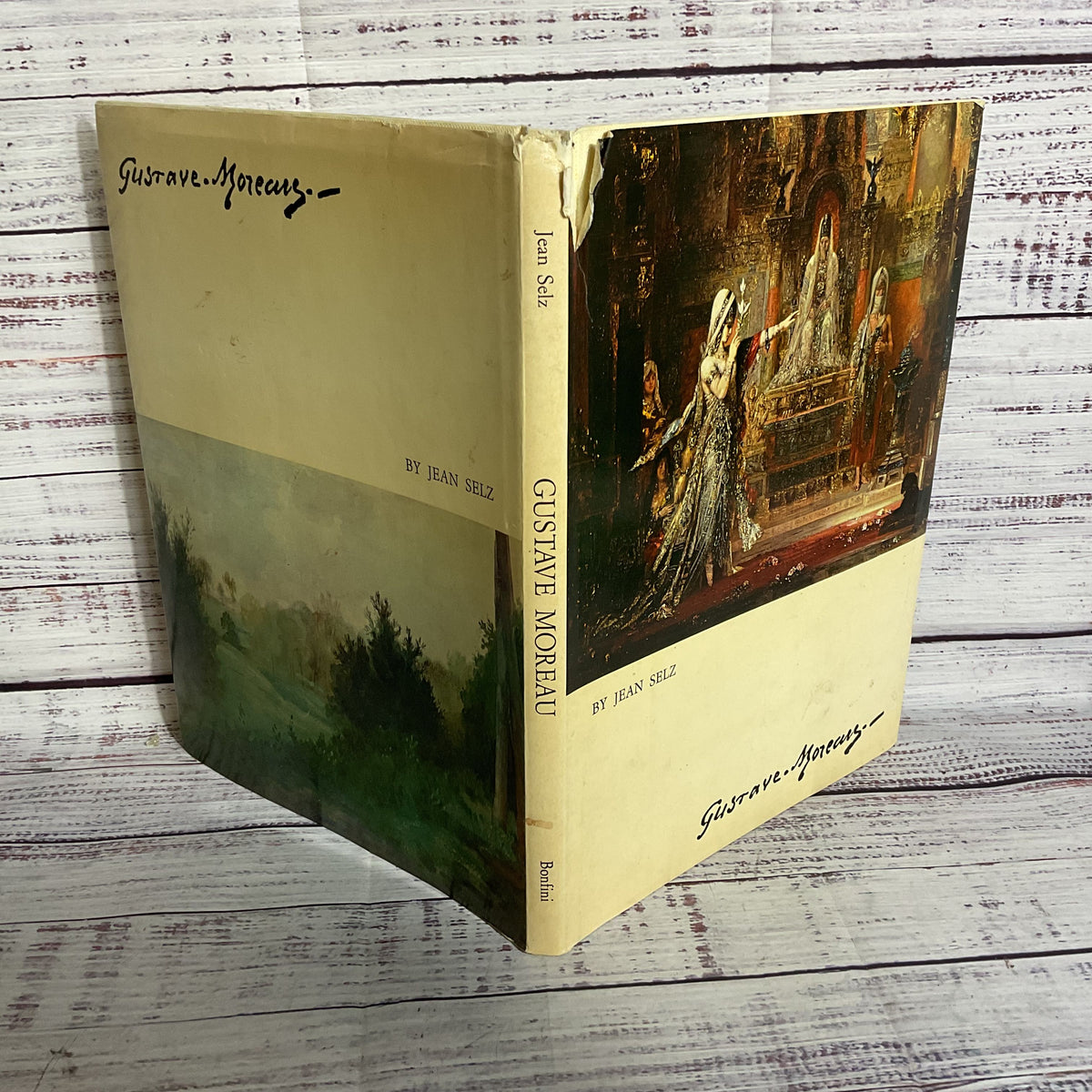 GUSTAVE MOREAU CROWN ART LIB By Jean Selz - Hardcover *FAIR CONDITION*