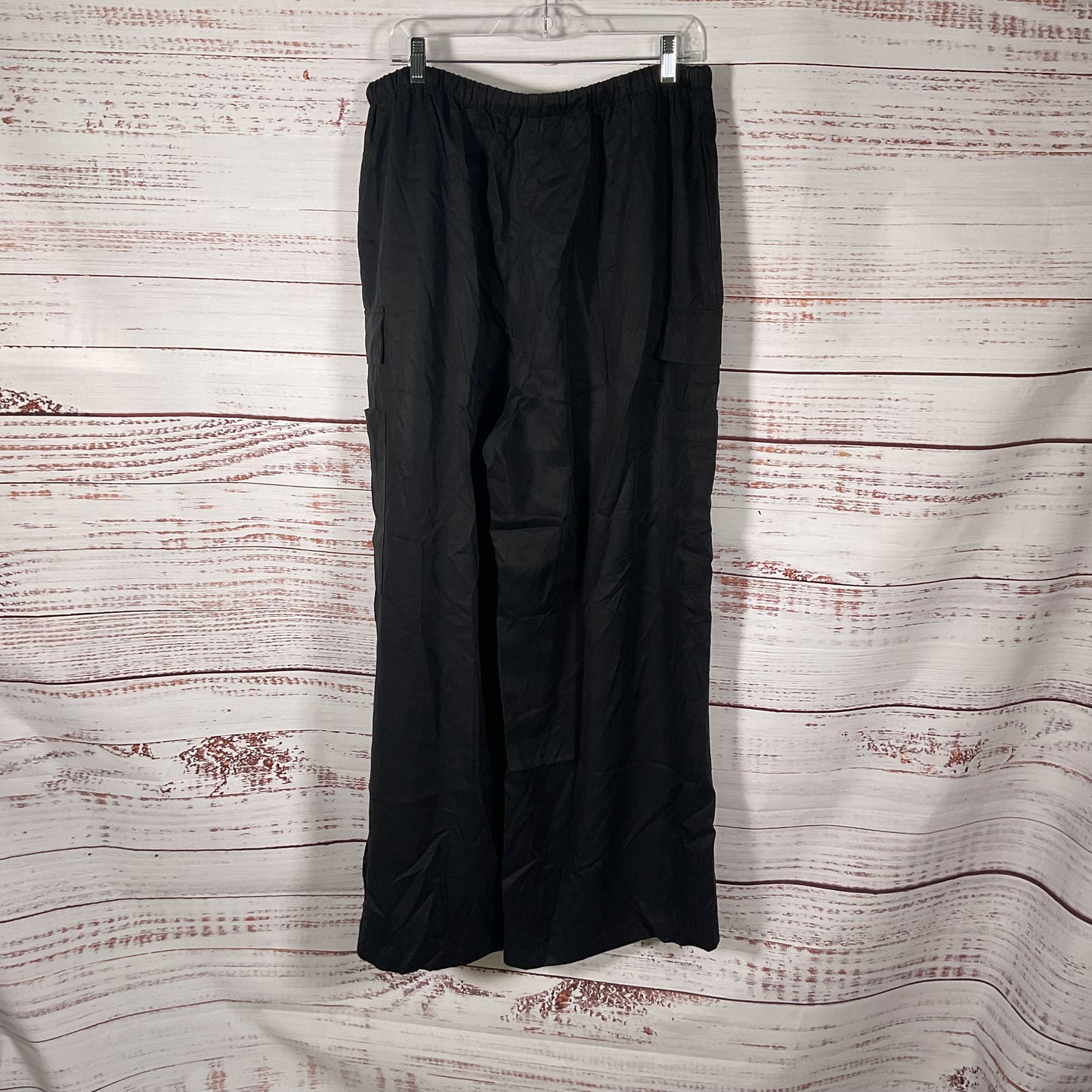 Reformation Black Ethan Twill Cargo Pants - Size 1X