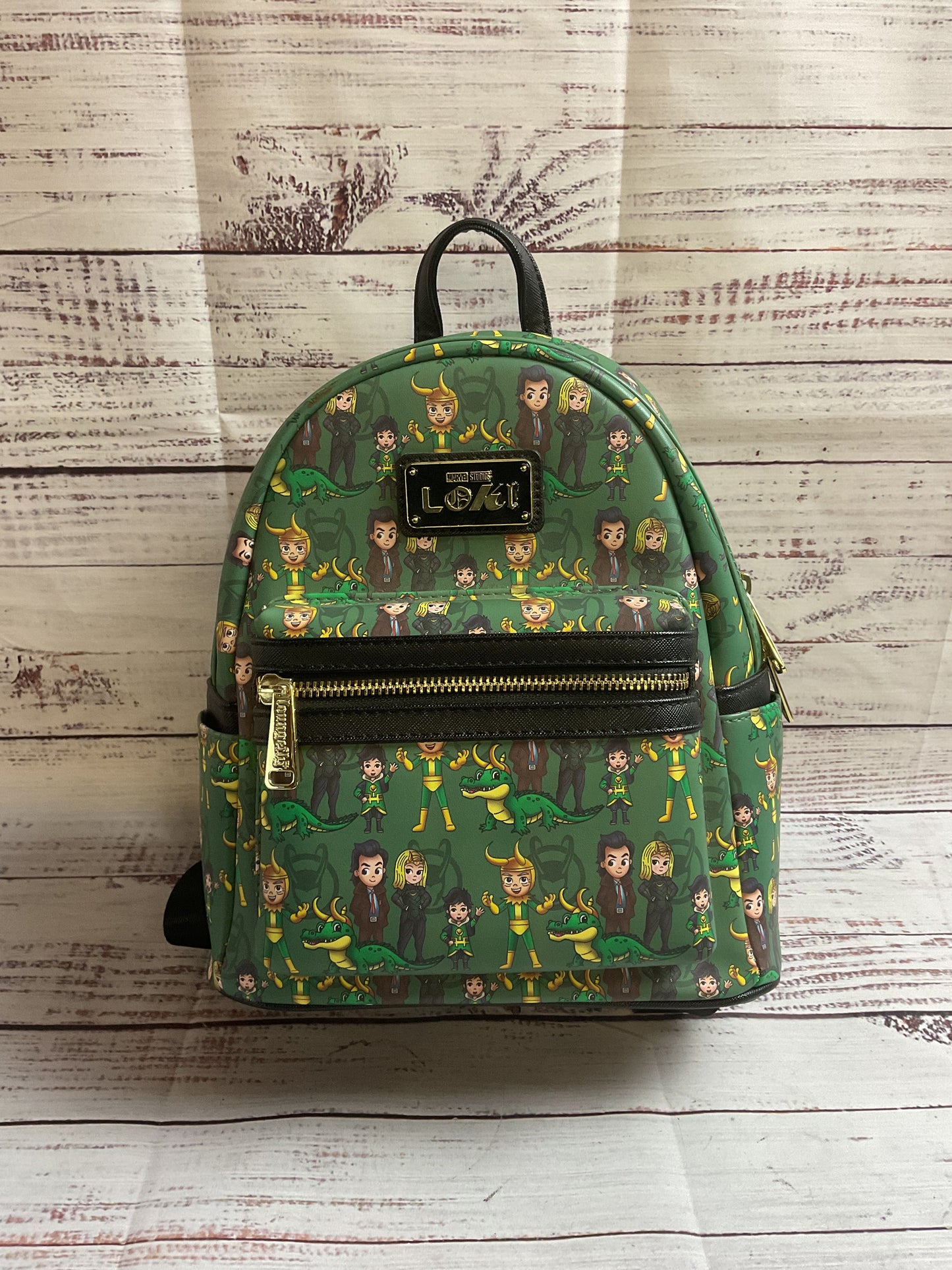 Loungefly Marvel Loki Versions Backpack
