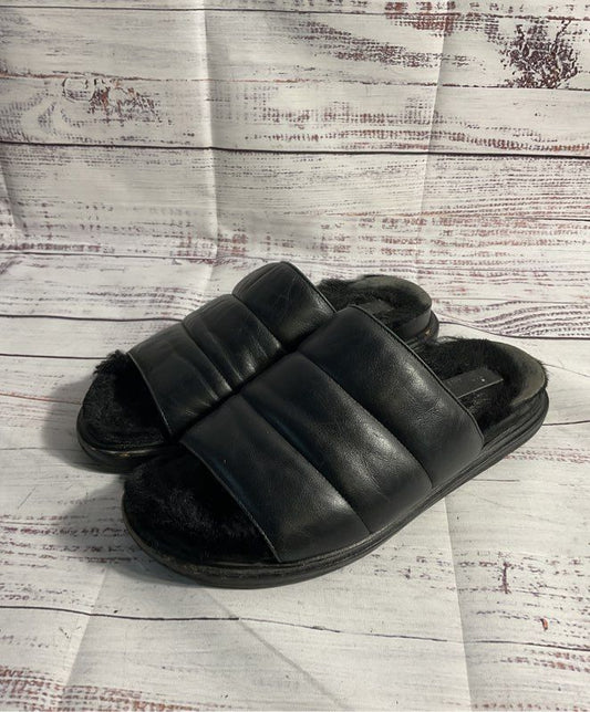 Marni Black Slide Sandal Women 9.5-10