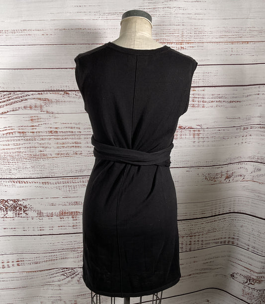 Modern Citizen Tie Around Knee Length Dress Black M