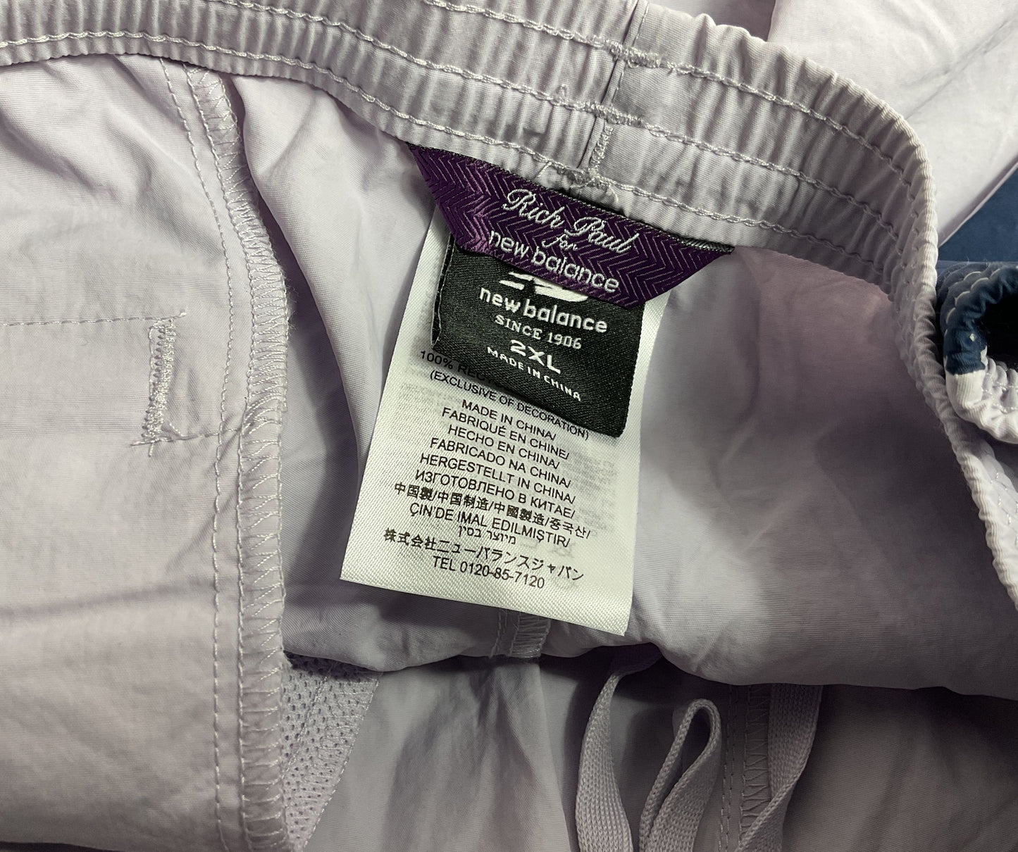 New Balance Rich Paul Sport & Team Shorts Purple 2XL