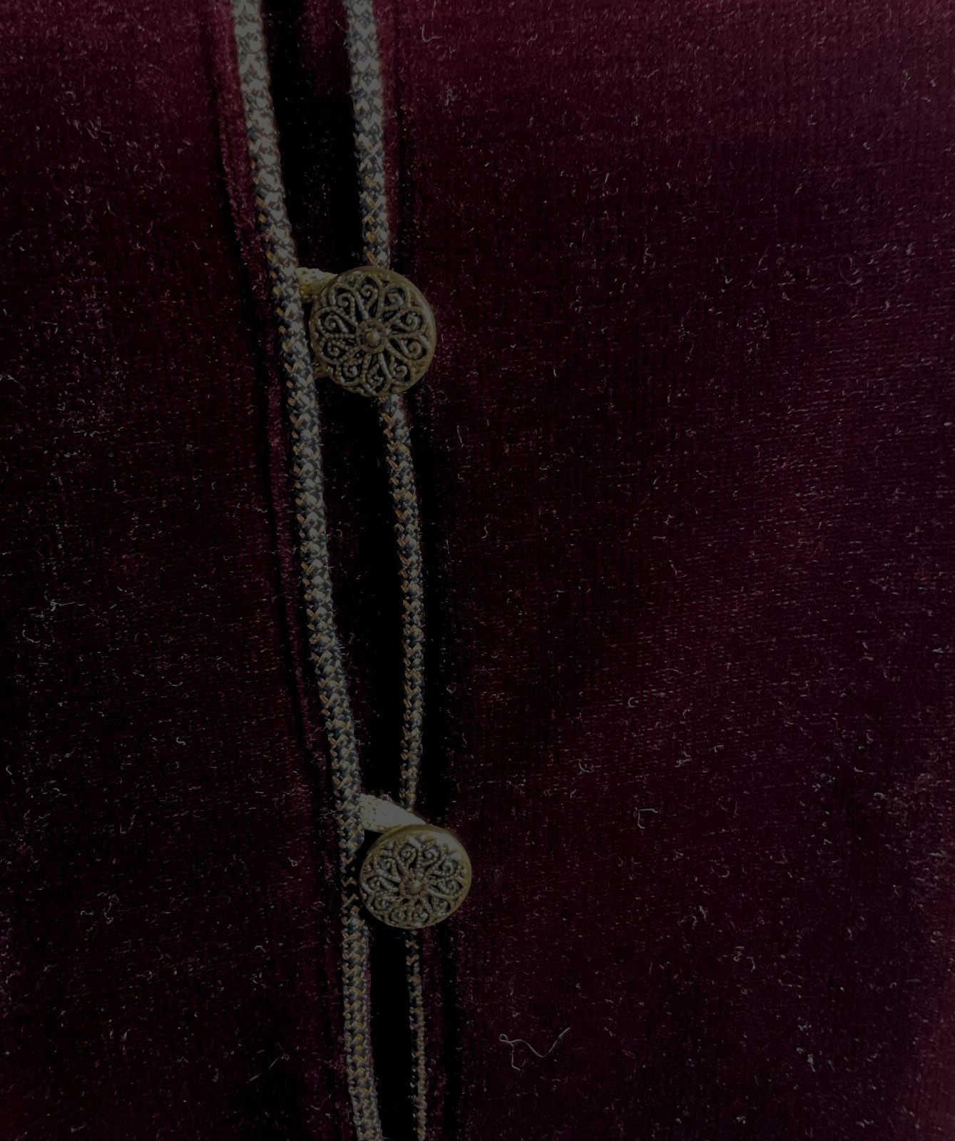 Butte Vintage Button Up Jacket Burgundy