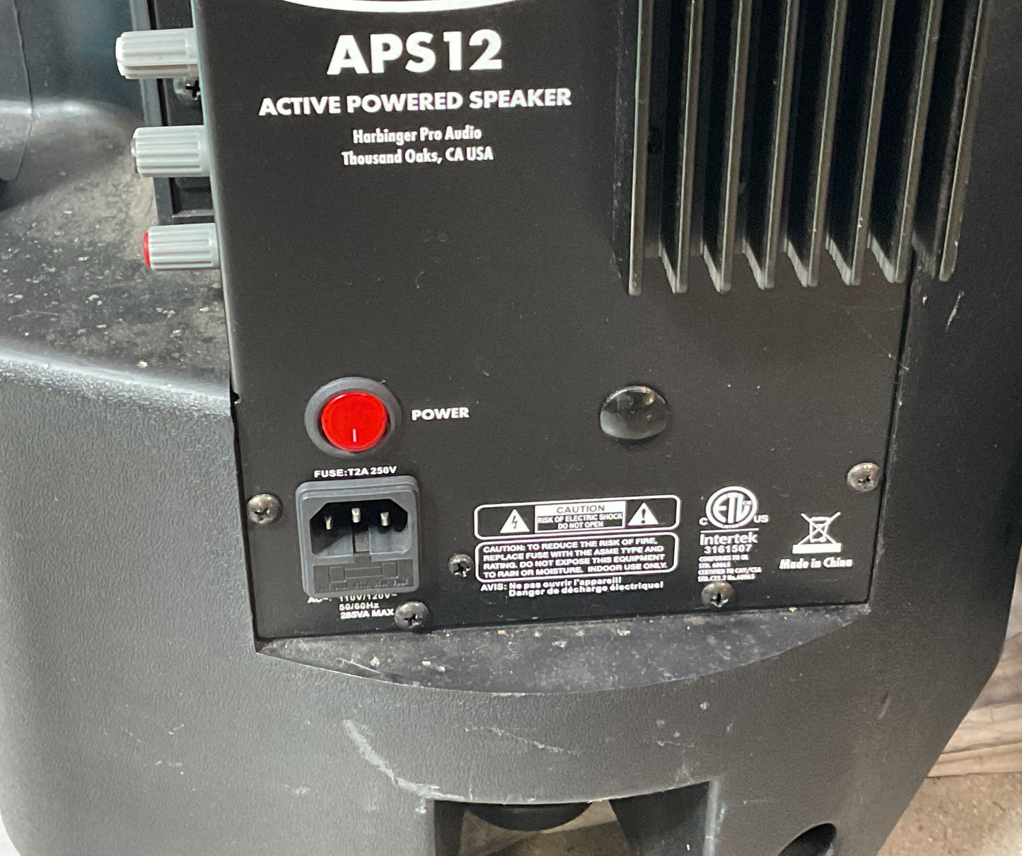 Harbinger APS12 Set of 2 Professional Active Power Speakers