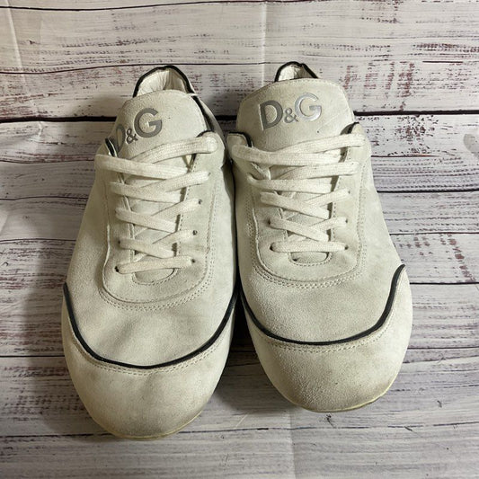 DOLCE & GABBANA D&G Spider Men's Suede Lace Up Shoes- SZ 42.5